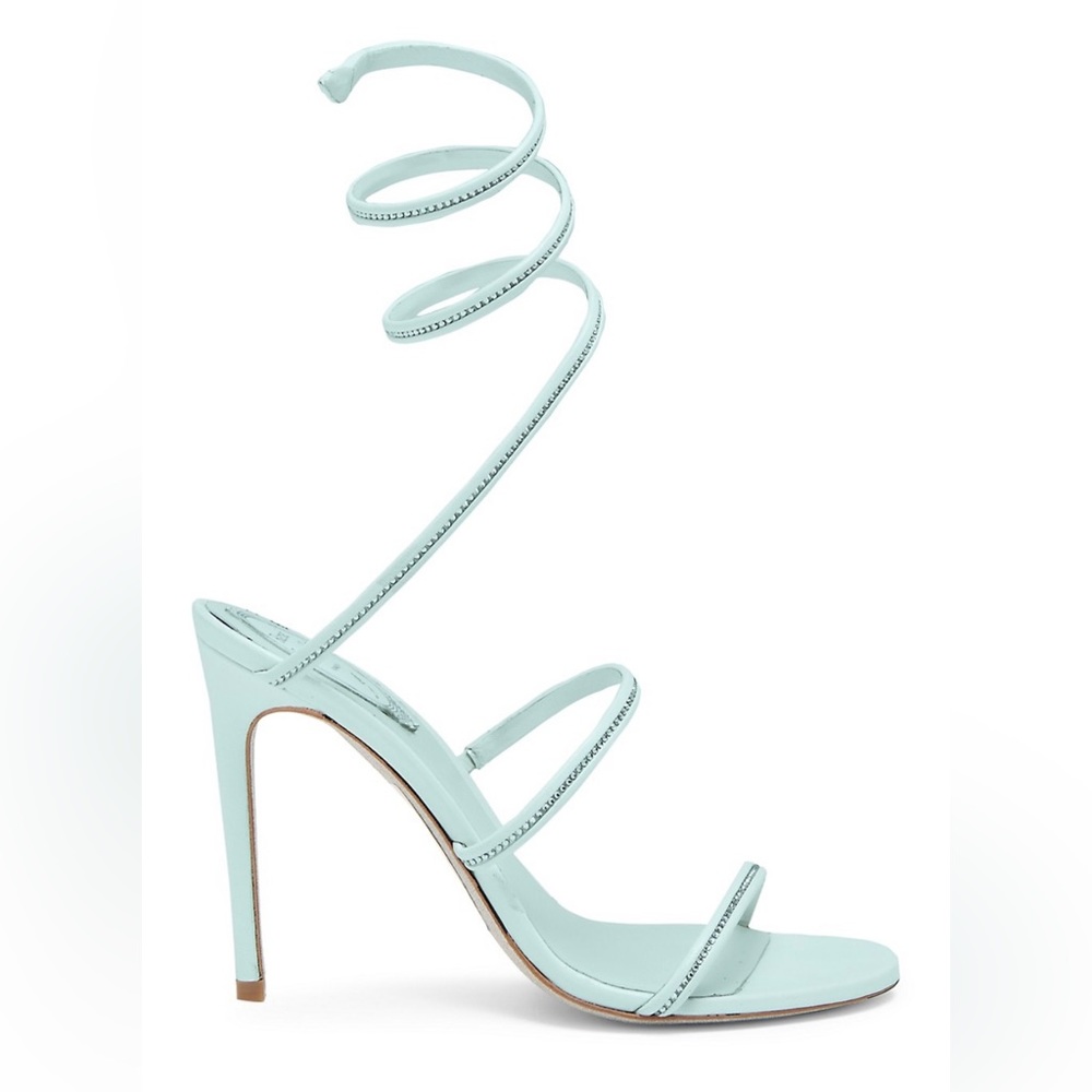 RENE CAOVILLA CLEO EMBELLISHED WRAP SANDAL